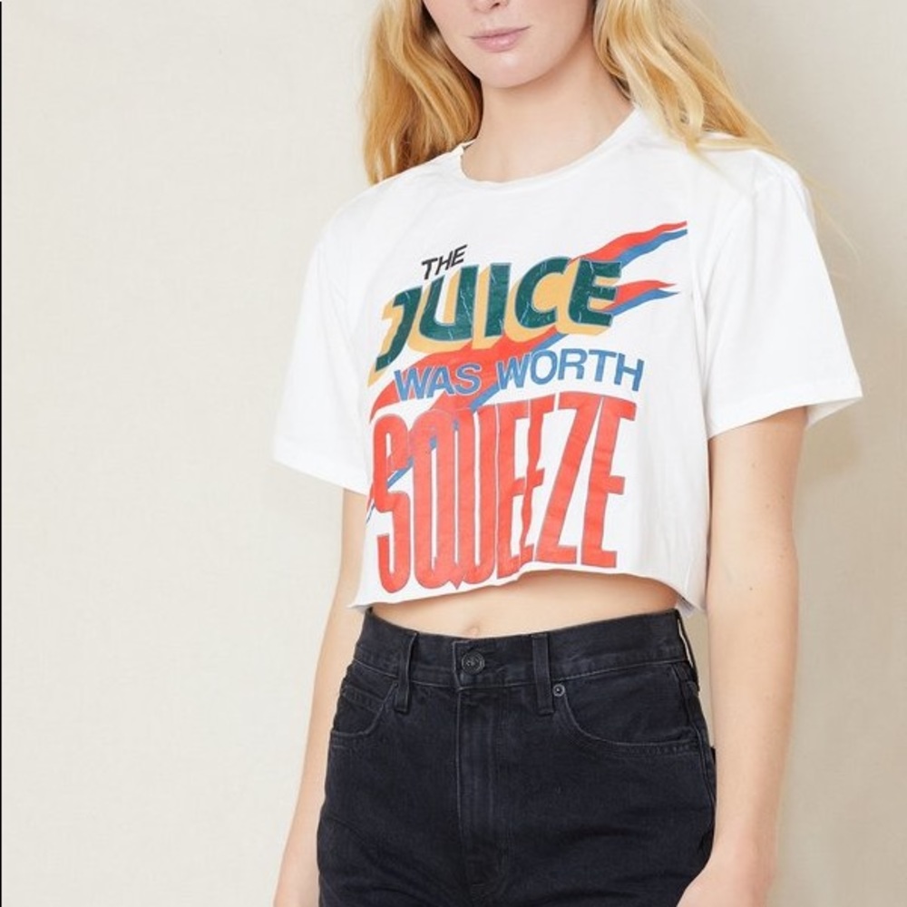MOTHER cropped T